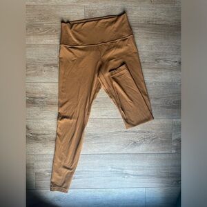 Lululemon leggings copper